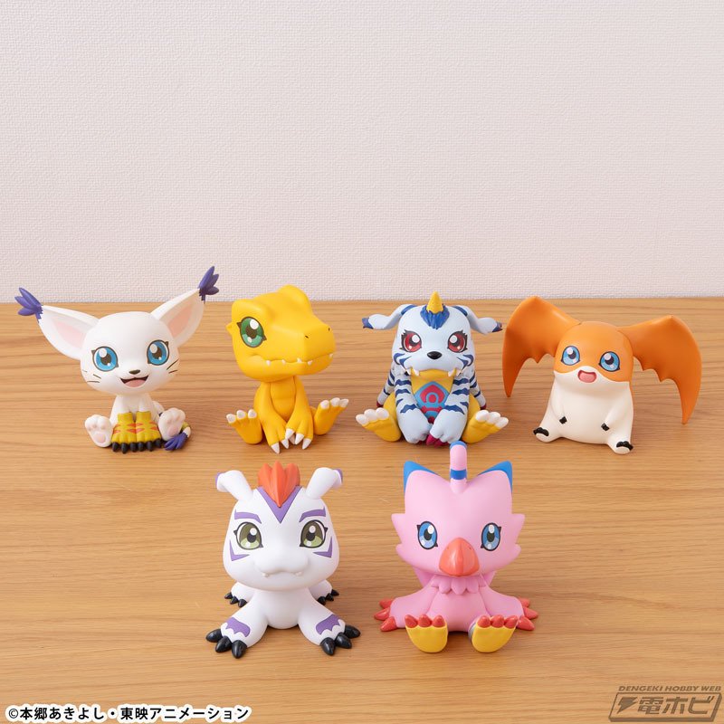 るかっぷ デジモンアドベンチャー ピヨモン＆ゴマモンセット
