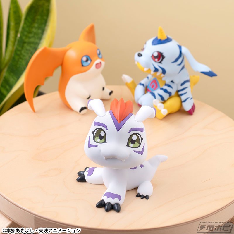 るかっぷ」シリーズに『デジモンアドベンチャー』よりゴマモン