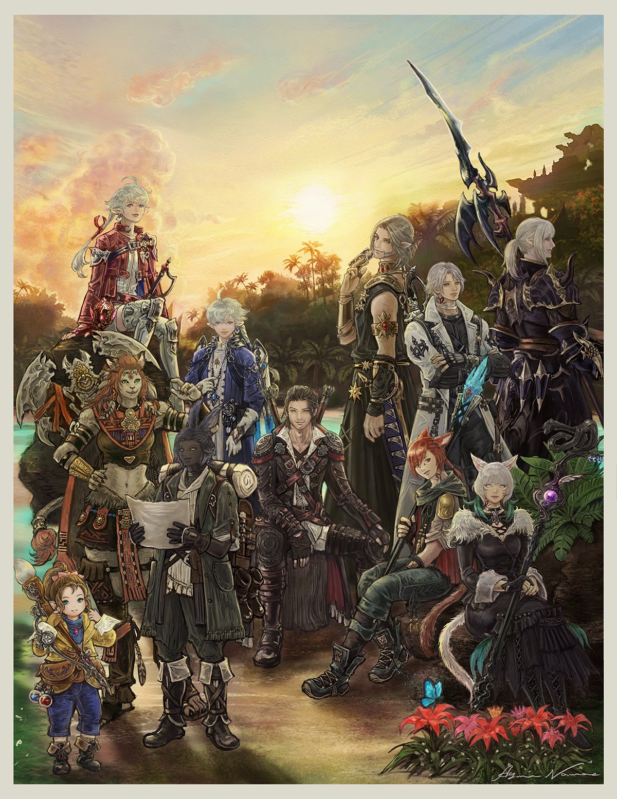 チーナ様ff2点 FFXIV 黄金の歩み 4 〜91ID｜ゆのす