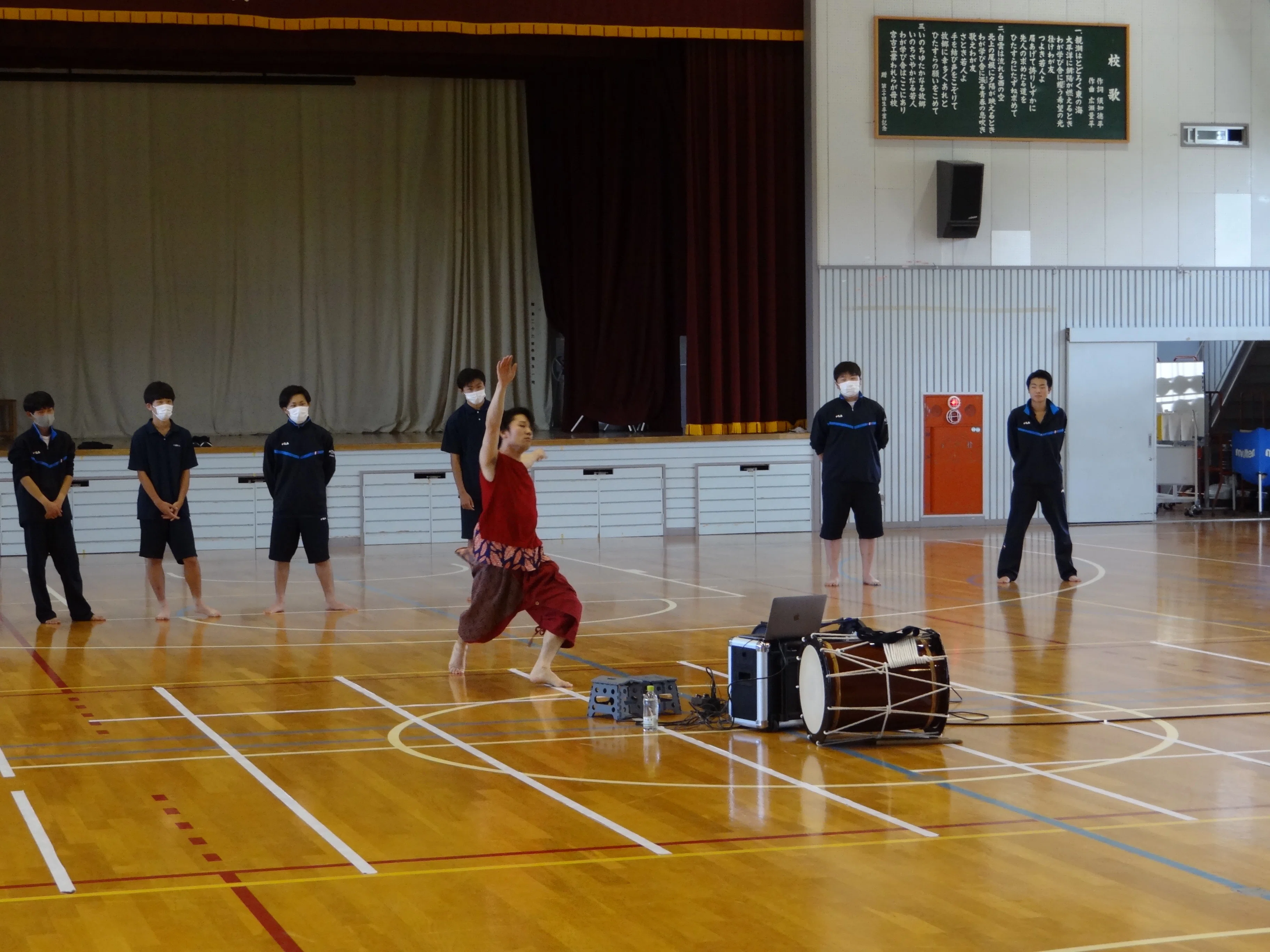 保健体育授業風景】｜宮古商工高等学校