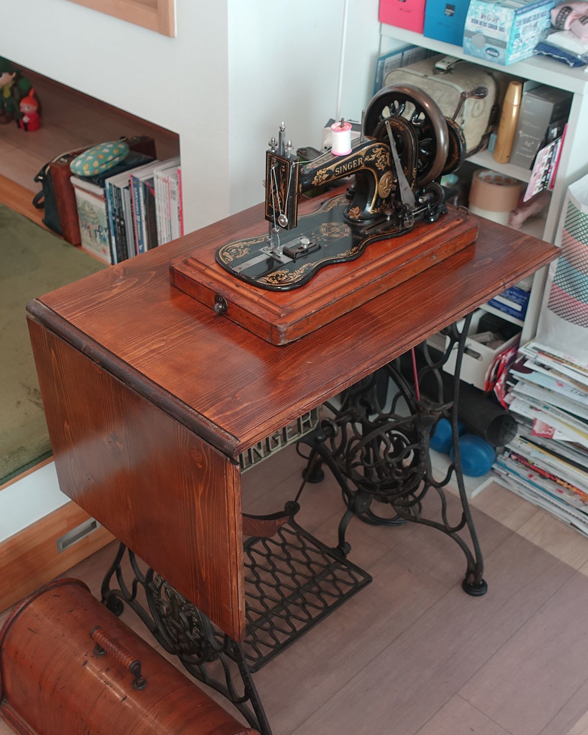 そらしど様　網脚ミシン台テーブル ミシン脚テーブル 机・デスク きんごろ製作所 通販 19382518