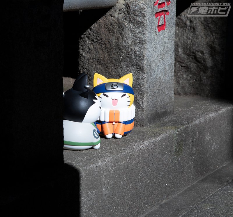 Naruto るかっぷ　ニャルト　6点セット MEGA CAT PROJECT NARUTO-ナルト- 疾風伝 ニャルト！ 開戦！第四次忍界