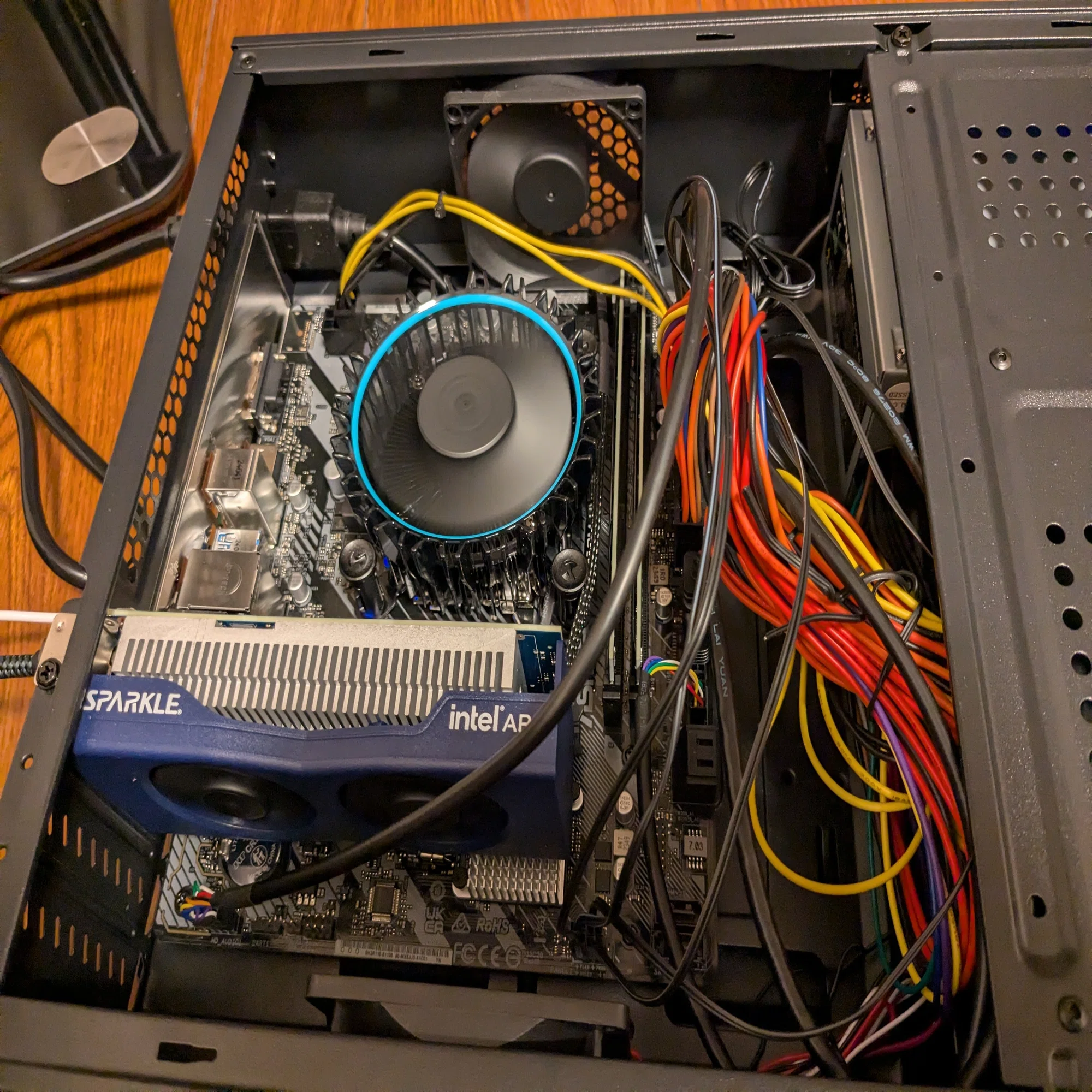 intel arcで安くて小さいpcを組んでみた話｜ぱるちゃんparuchan