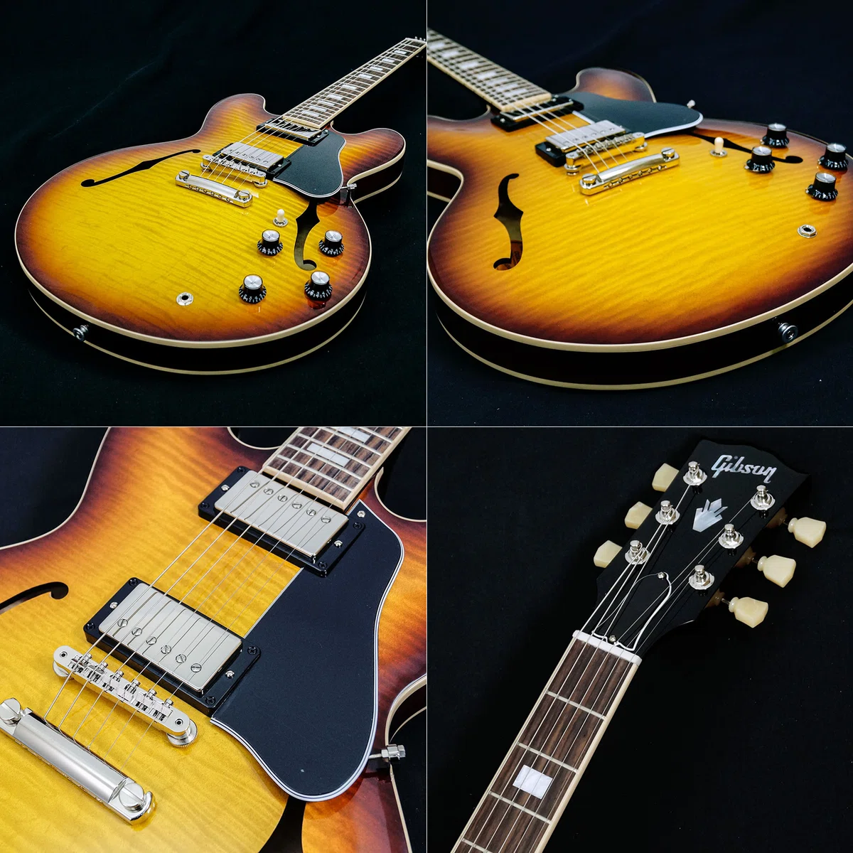 杢目も魅力！超王道セミアコ「Gibson ES-335」のフィギュアドメイプル 