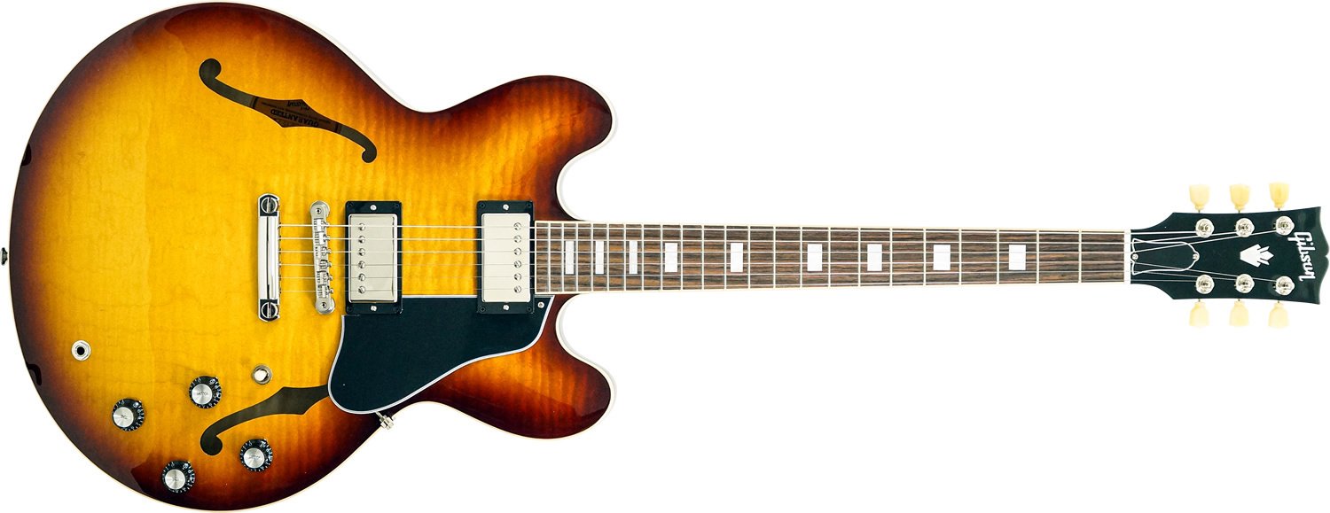 杢目も魅力!超王道セミアコ「Gibson ES-335」のフィギュアド 杢目も魅力!超王道セミアコ「Gibson ES-335」のフィギュアド