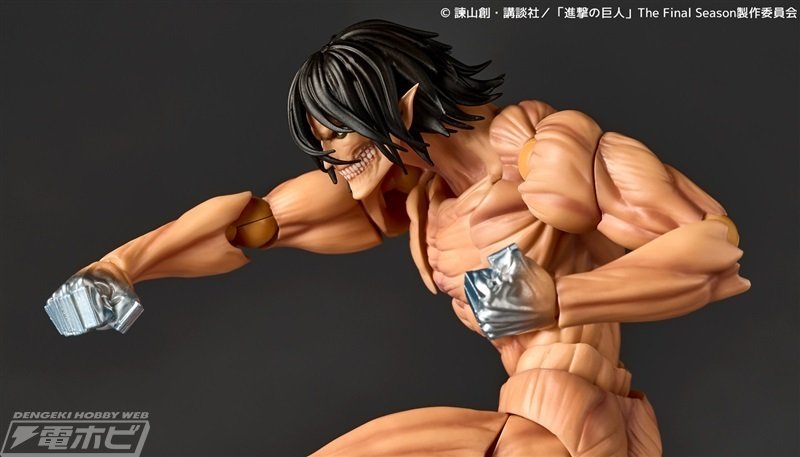 進撃の巨人』エレン・イェーガーが巨人化した姿「進撃の巨人」が