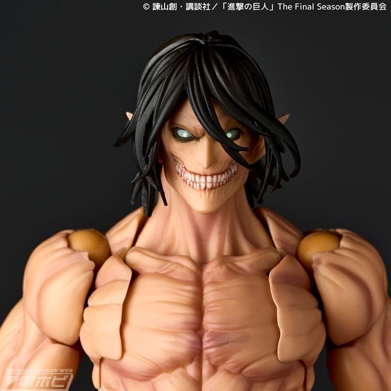 海洋堂 - 【特典付・口開き顔】アメイジング ヤマグチ エレン 進撃の巨人 直営店限定特典付 特典付・口開き顔】アメイジング ヤマグチ エレン 進撃の巨人