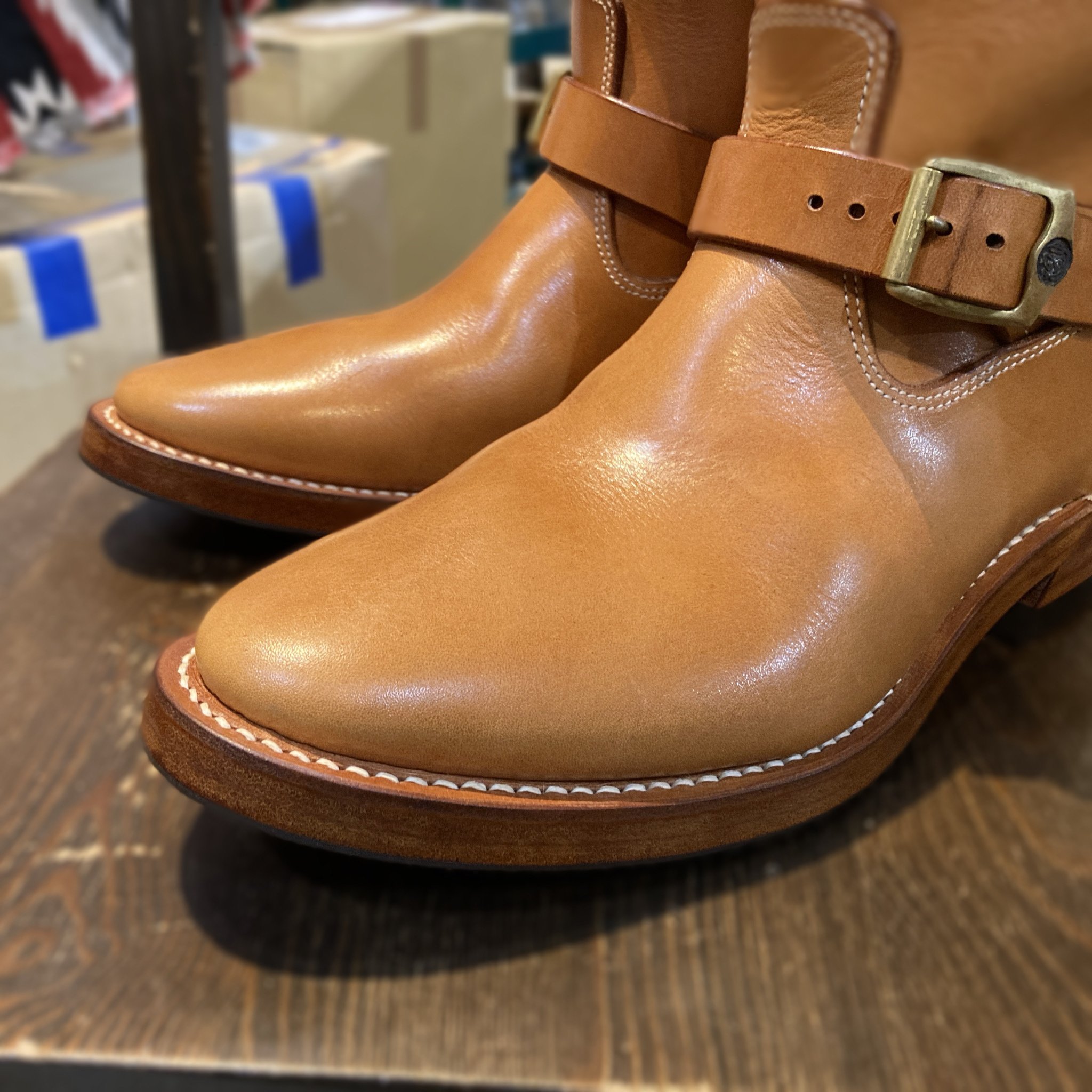 天神ワークス　10周年記念　エージニアブーツ 天神ワークス10周年記念エージニアブーツ