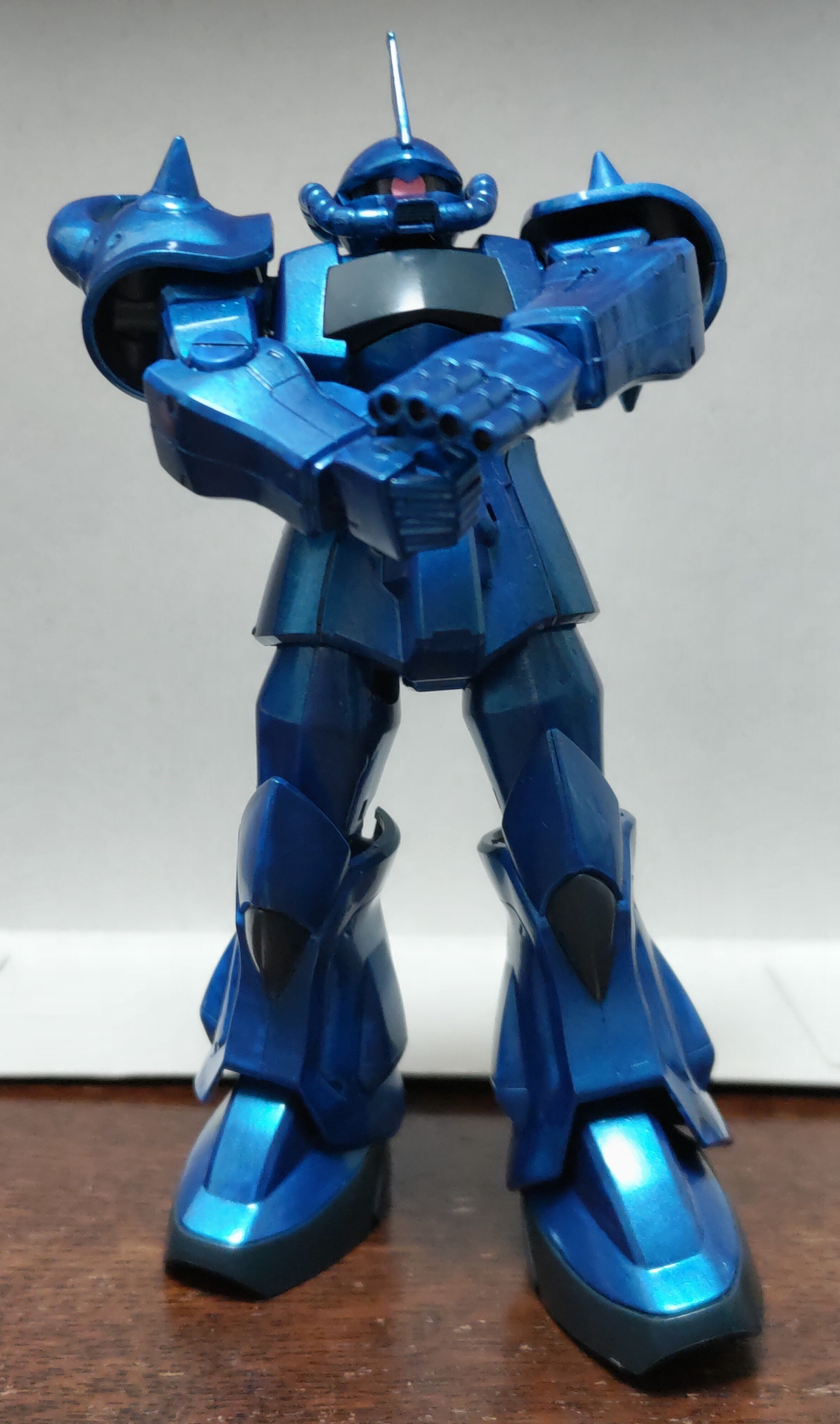 水性ホビーメタリックブルー使っての感想｜rungina