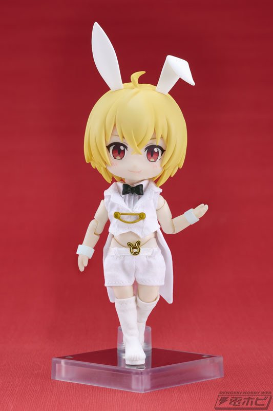 ねんどろいどどーる用のバニースーツ姿のおようふくセットが登場 ねんどろいどどーる用のバニースーツ姿のおようふくセットが登場