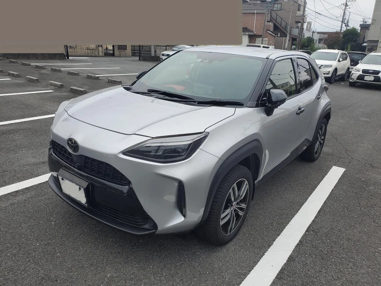 通販日本 NOBURESSE ヤリスクロス フロントバンパーガーニッシュ ブラック