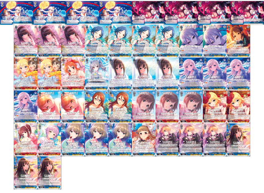 ヴァイスシュバルツ WS 青デッキ デレマス アイドルマスター▽A5604 : ヴァイスシュヴァルツ トライアルデッキ アイドル