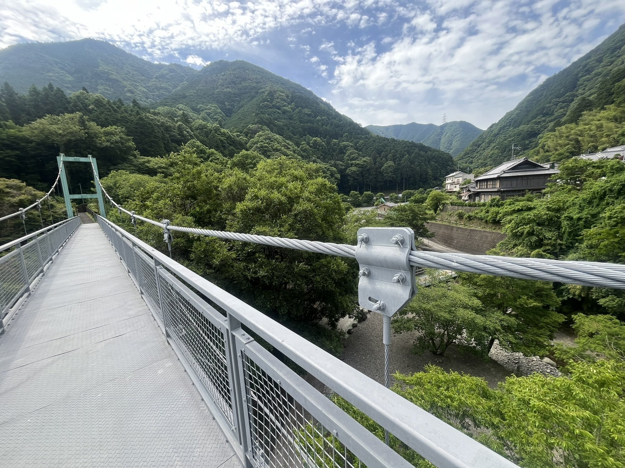 ①天然木のお名前プレート　６個 ②吊り橋スーパーロング ①天然木のお名前プレート 6個 ②吊り橋スーパーロング