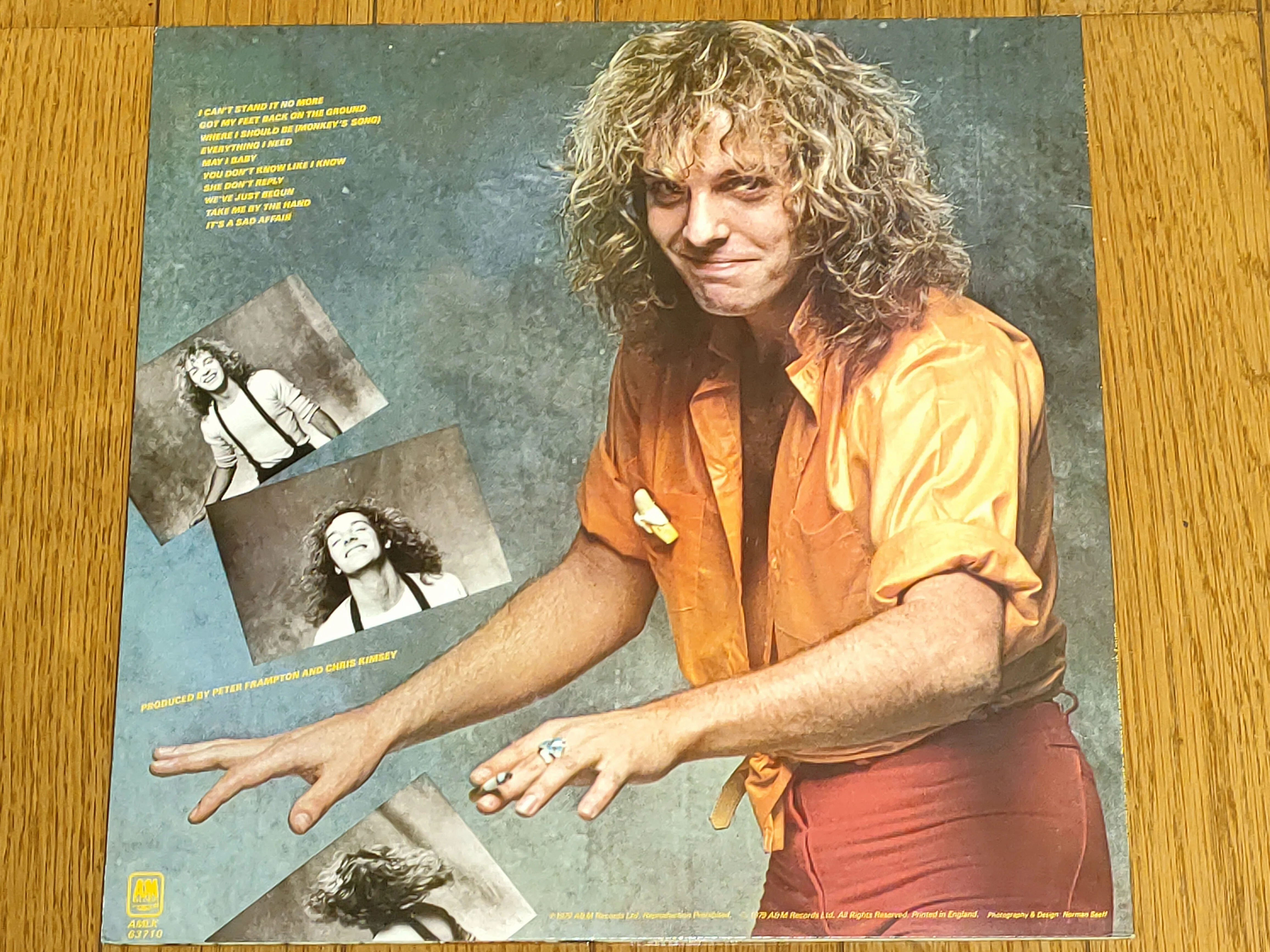 Where I Should Be】(1979) Peter Frampton ソウルミュージックに接近