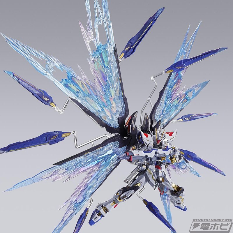 メタルビルド　ストライクフリーダム&光の翼 METAL BUILD ストライクフリーダムガンダム 光の翼オプション