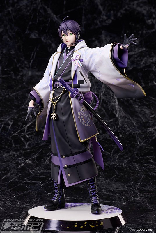 にじさんじ』剣持刀也がデザインココよりフィギュア化！白を基調とした