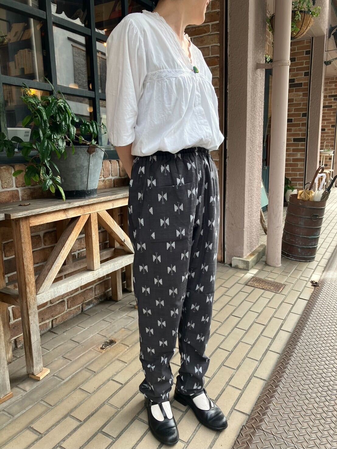 【花代】コットンリネン ピエロもんぺ & うなぎの寝床S寸 2着セット 花代】コットンリネン ピエロもんぺ & うなぎの寝床S寸 2着セット 7