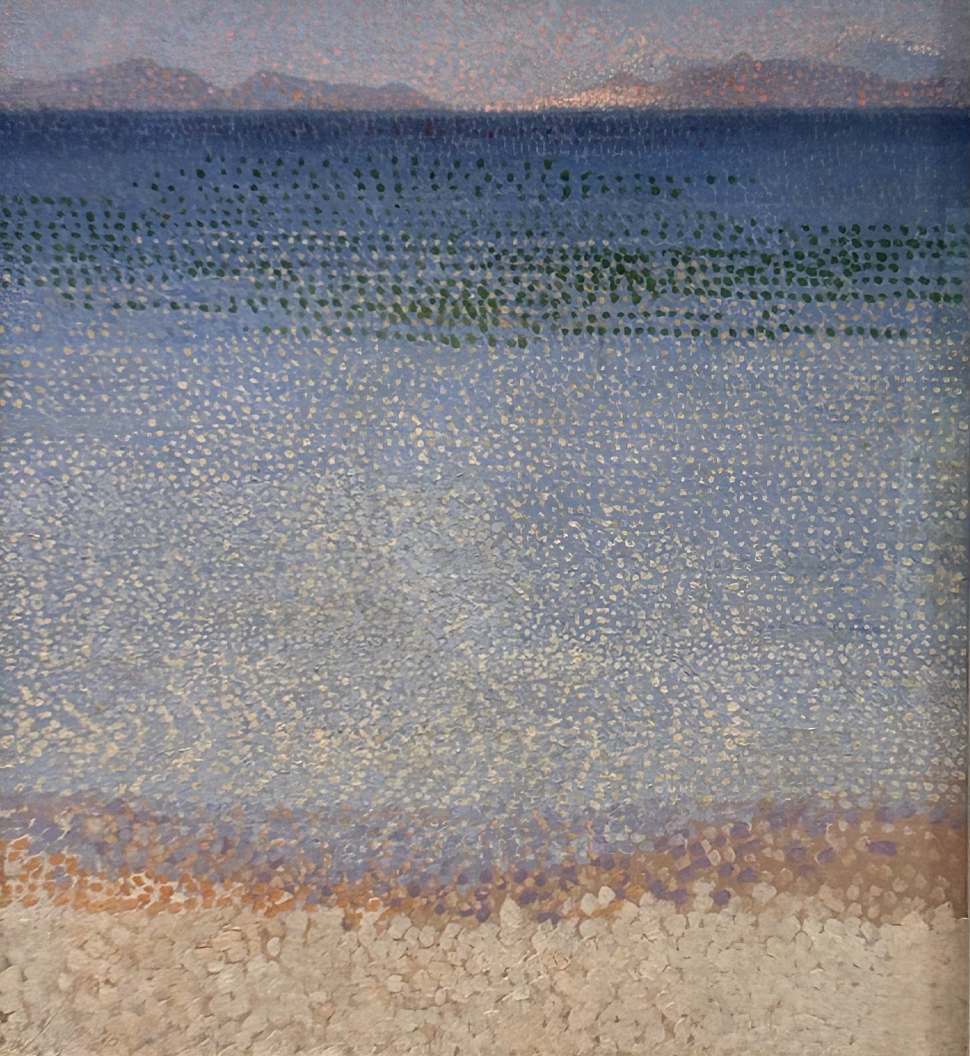 子供のためのオルセー美術館(124)ひかる海の向こう/黄金の島・クロス