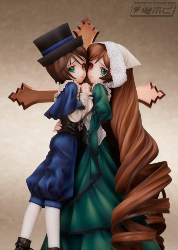 ローゼンメイデン』翠星石＆蒼星石がフィギュア化！BUBBA氏が