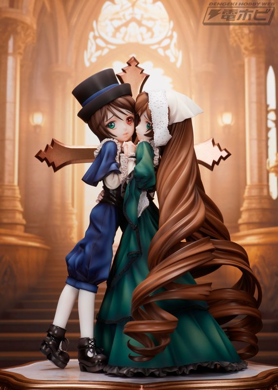 ローゼンメイデン』翠星石＆蒼星石がフィギュア化！BUBBA氏が