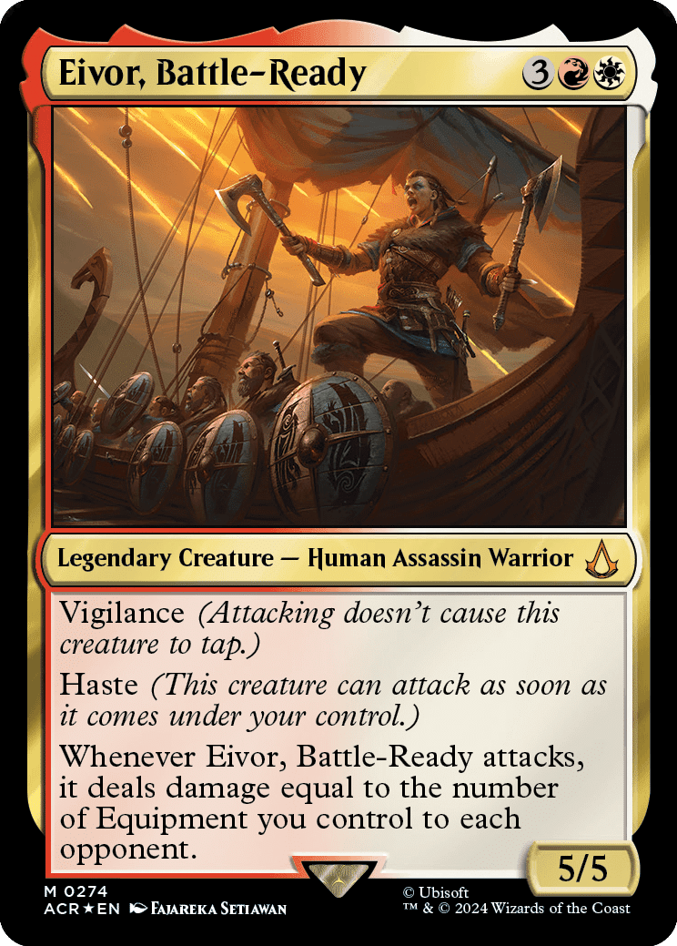 統率者/EDH】EDHデッキ紹介‐《Eivor,Battle-Ready》｜くろ