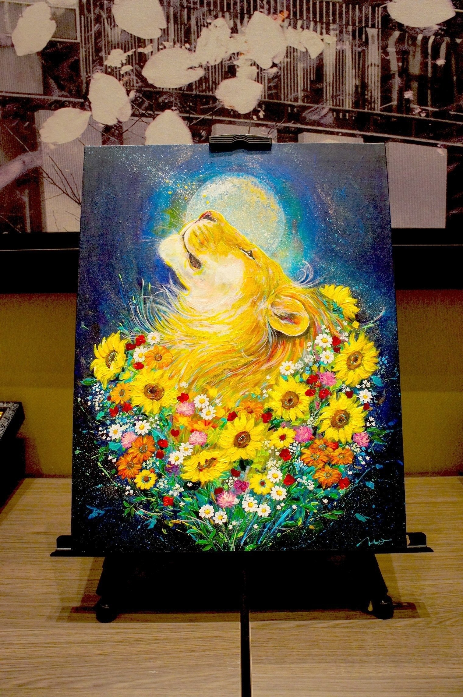 開運絵画　❀ライオンズゲート❀本日新月 開運絵画 ❀ライオンズゲート❀本日新月