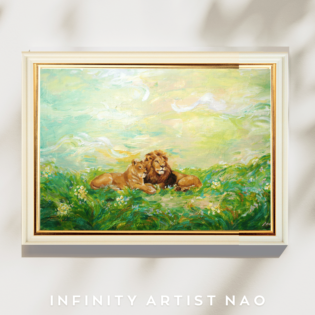 開運】パワフルなシンボル、ライオン｜infinity artist NAO