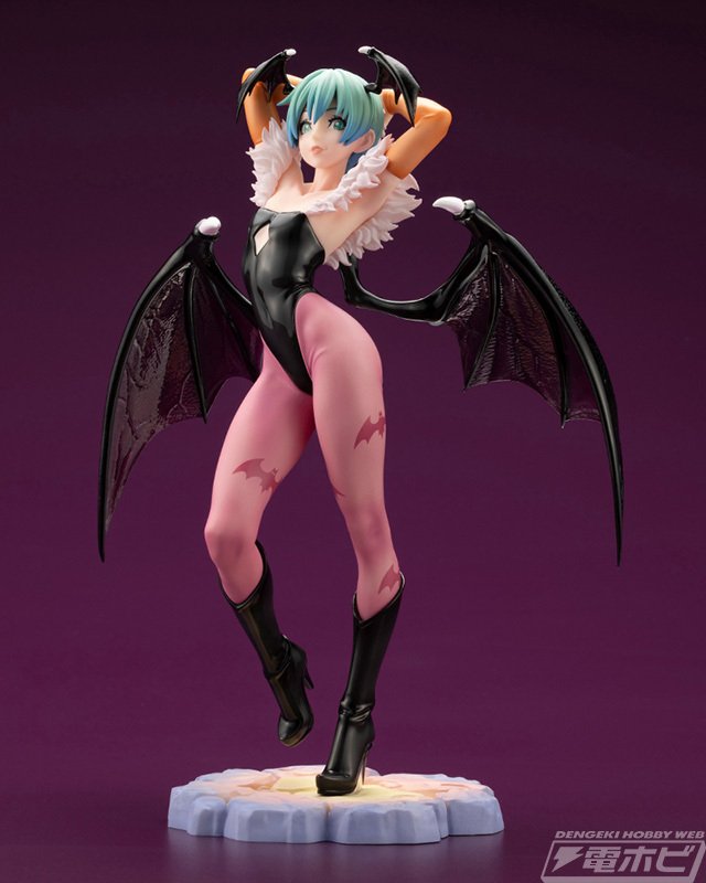 モリガンアンドリリスフィギュアKotobukiya フィギュア「ヴァンパイア美少女 リリス」がモリガンのカラー