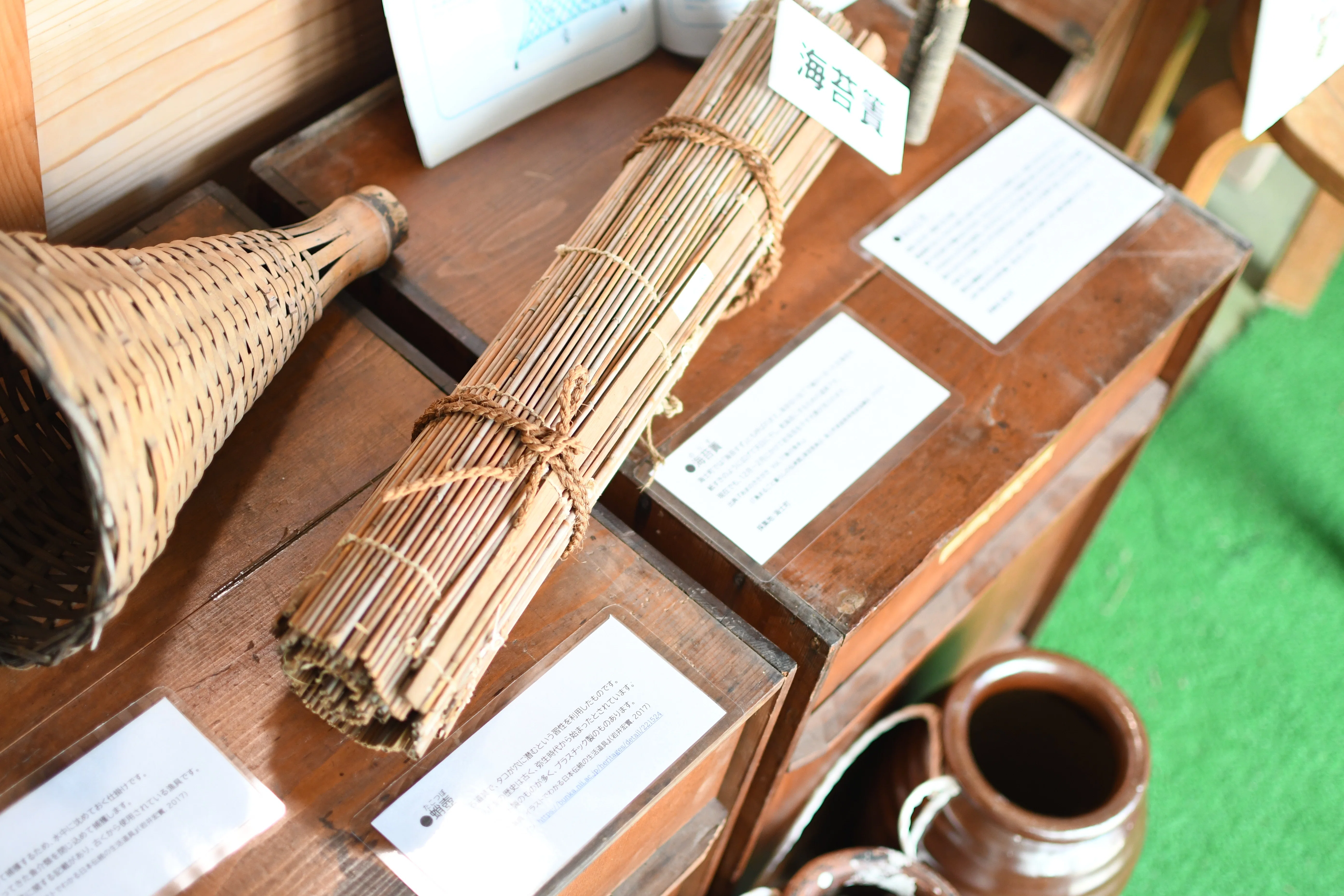 普段は見れない？海士町民具館の漁具展へ！｜ないものはない 海士町