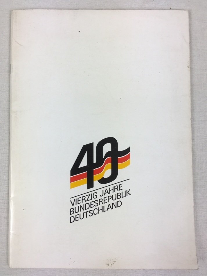 1989年、何事もなく終わったドイツ連邦共和国建国40周年記念行事