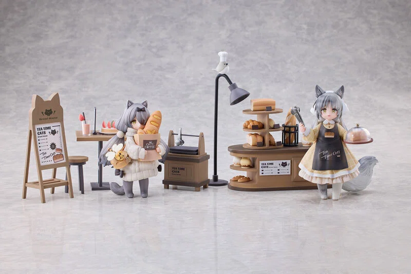 ネコミミ少女たちとパン屋さんの多彩な小物が可愛い！オリジナル