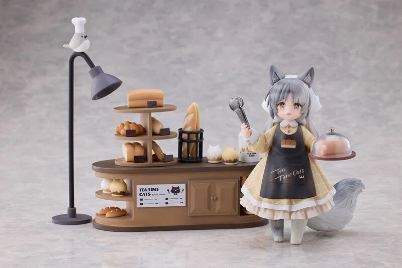 ネコミミ少女たちとパン屋さんの多彩な小物が可愛い！オリジナル
