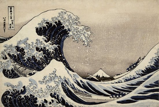 北斎筆 冨獄三十六景 冨嶽三十六景 甲州三嶌越 | 葛飾北斎 | 収蔵品詳細 | 作品を知る