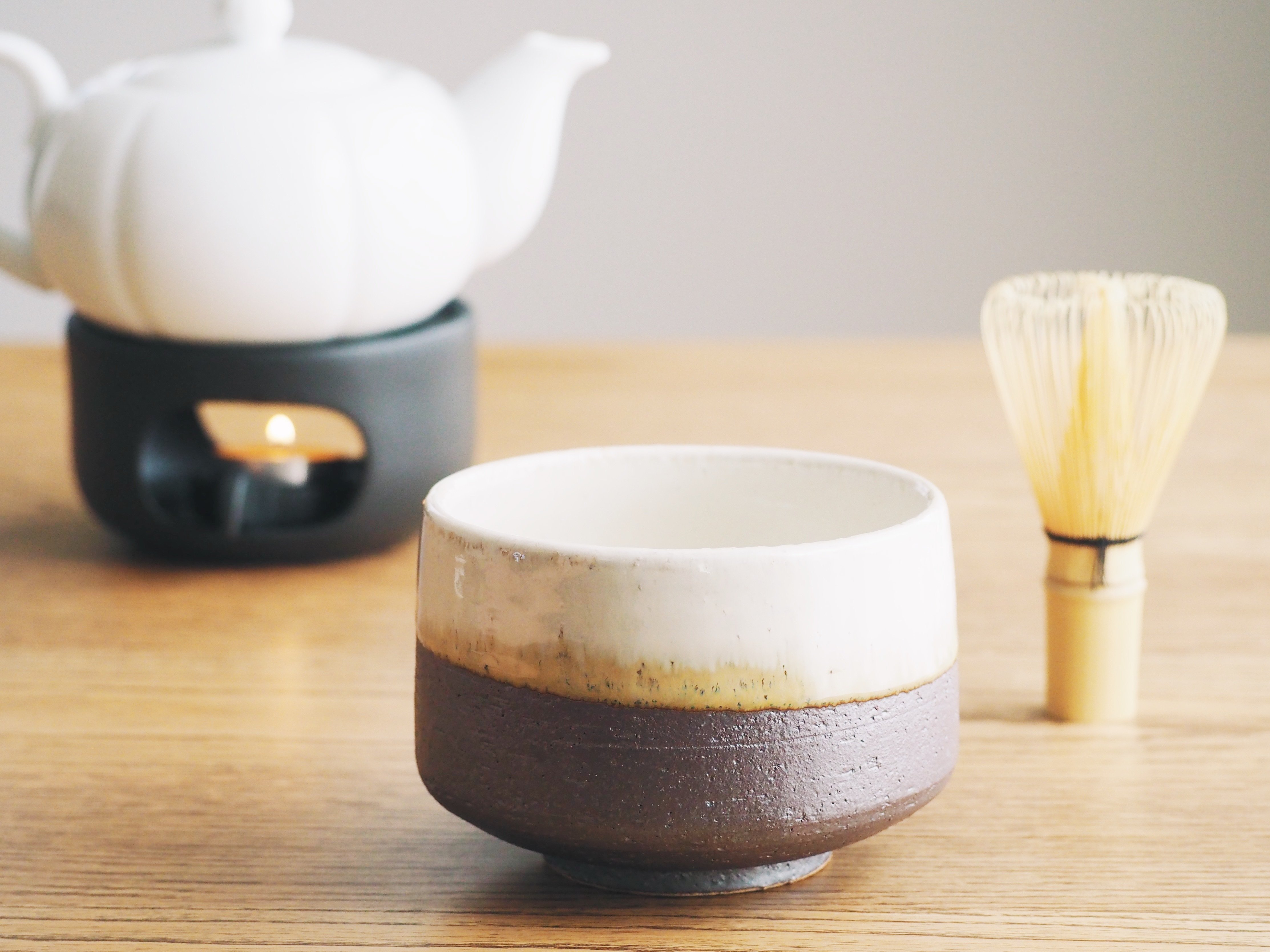 妻の作った 抹茶茶碗 カフェオレボウル 陶芸 猫舌に捧げる器 フランス風味 妻の作った 抹茶茶碗 カフェオレボウル 陶芸 猫舌に捧げる器 ストア