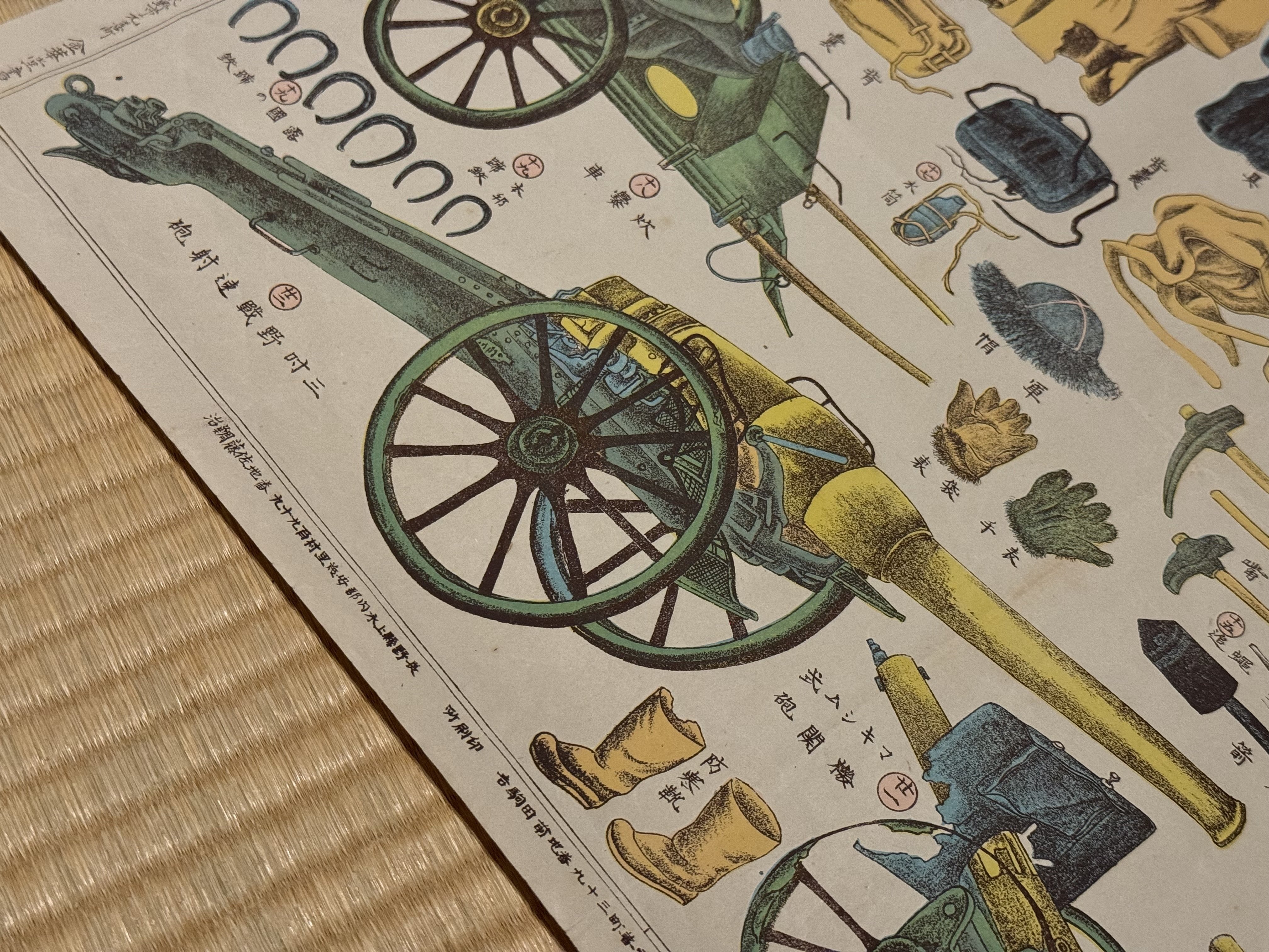 日露戦争の勝利で長野市では戦利品の展覧会に人波。そこを商売に