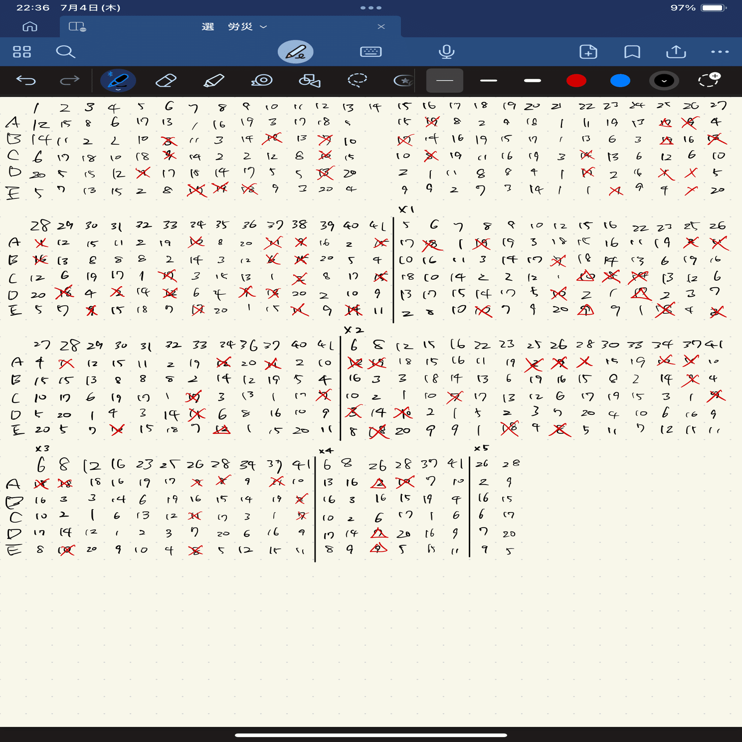 社労士過去問ランド毎日1000問解けなかった（7ヶ月目にて失敗）（大原