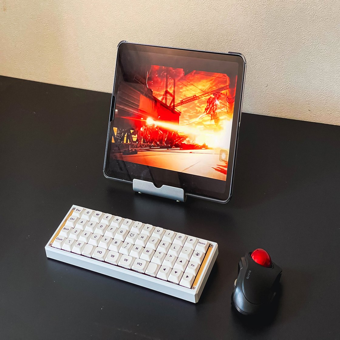 自作キーボード　O51go　完成品　40%キーボード　オーソリニア 自作キーボードO51Goを使ってみた｜三雲岳斗