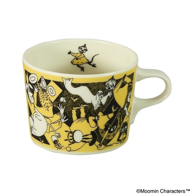 Celebration_Tove_Jansson 木箱入りマグ イエロー｜MOOMIN SHOP 楽天