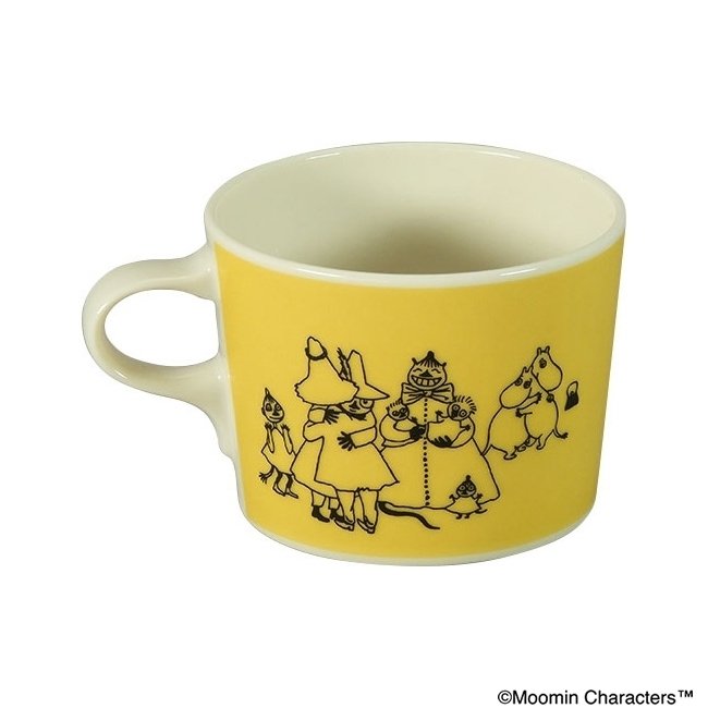 Celebration_Tove_Jansson 木箱入りマグ イエロー｜MOOMIN SHOP 楽天