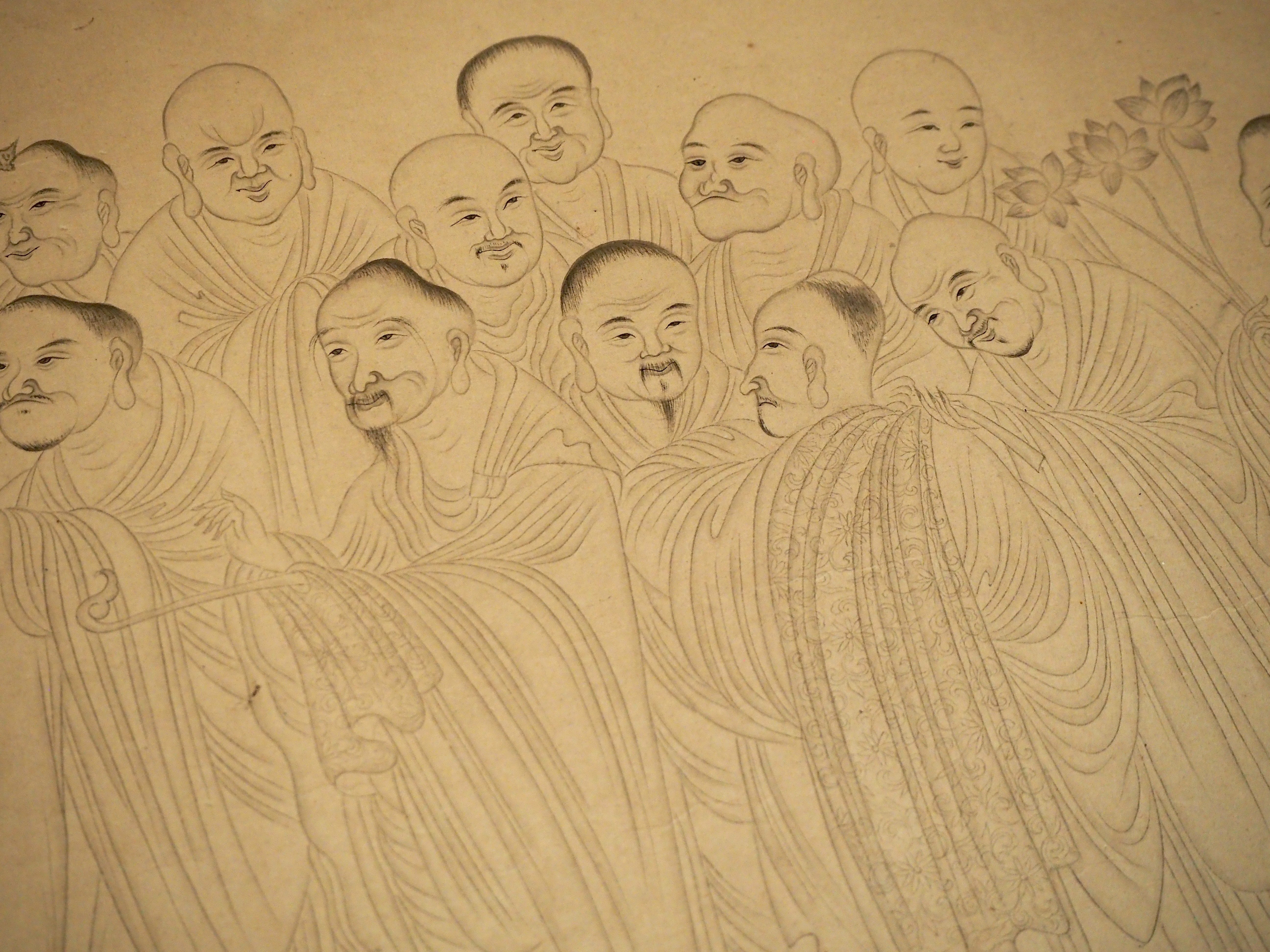 で……よく聞く十六羅漢とか五百羅漢って何？ @トーハク 7月15日