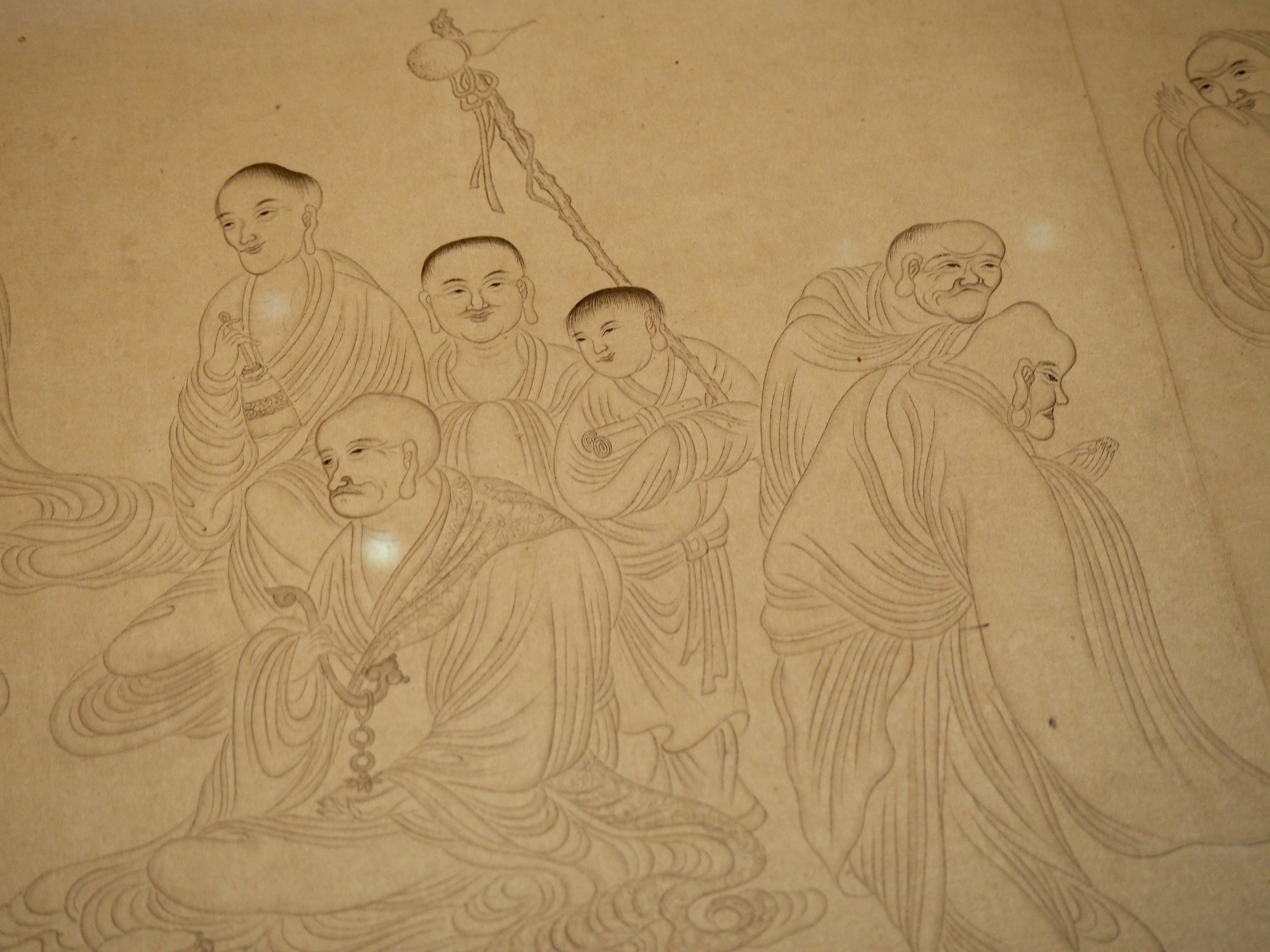 「十六阿羅漢因果識見頌」闍那多迦訳 紅雪子画 貞享元年刊 1冊|和本 唐本和刻本 十六阿羅漢因果識見頌」闍那多迦訳 紅雪子画 貞享元