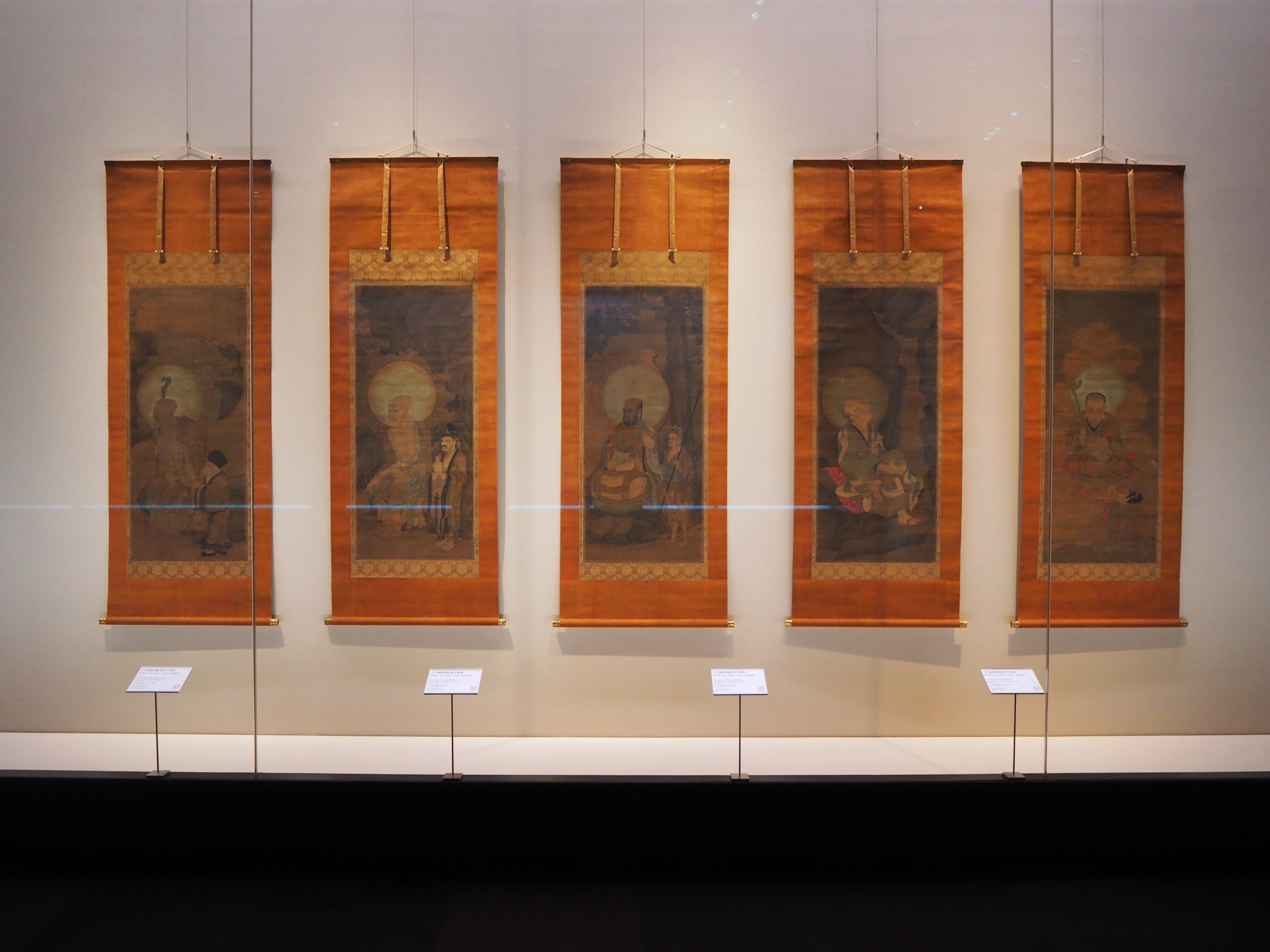 で……よく聞く十六羅漢とか五百羅漢って何？ @トーハク 7月15日