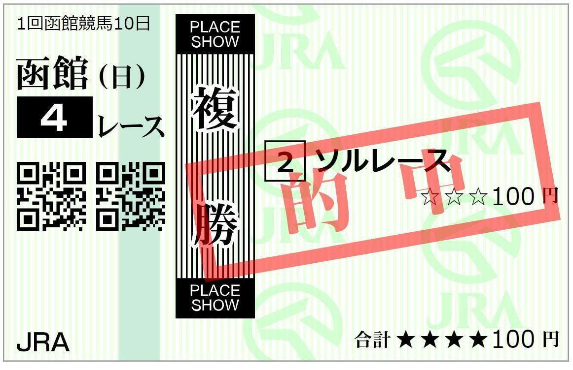 7／6・7 買いたい馬｜みね