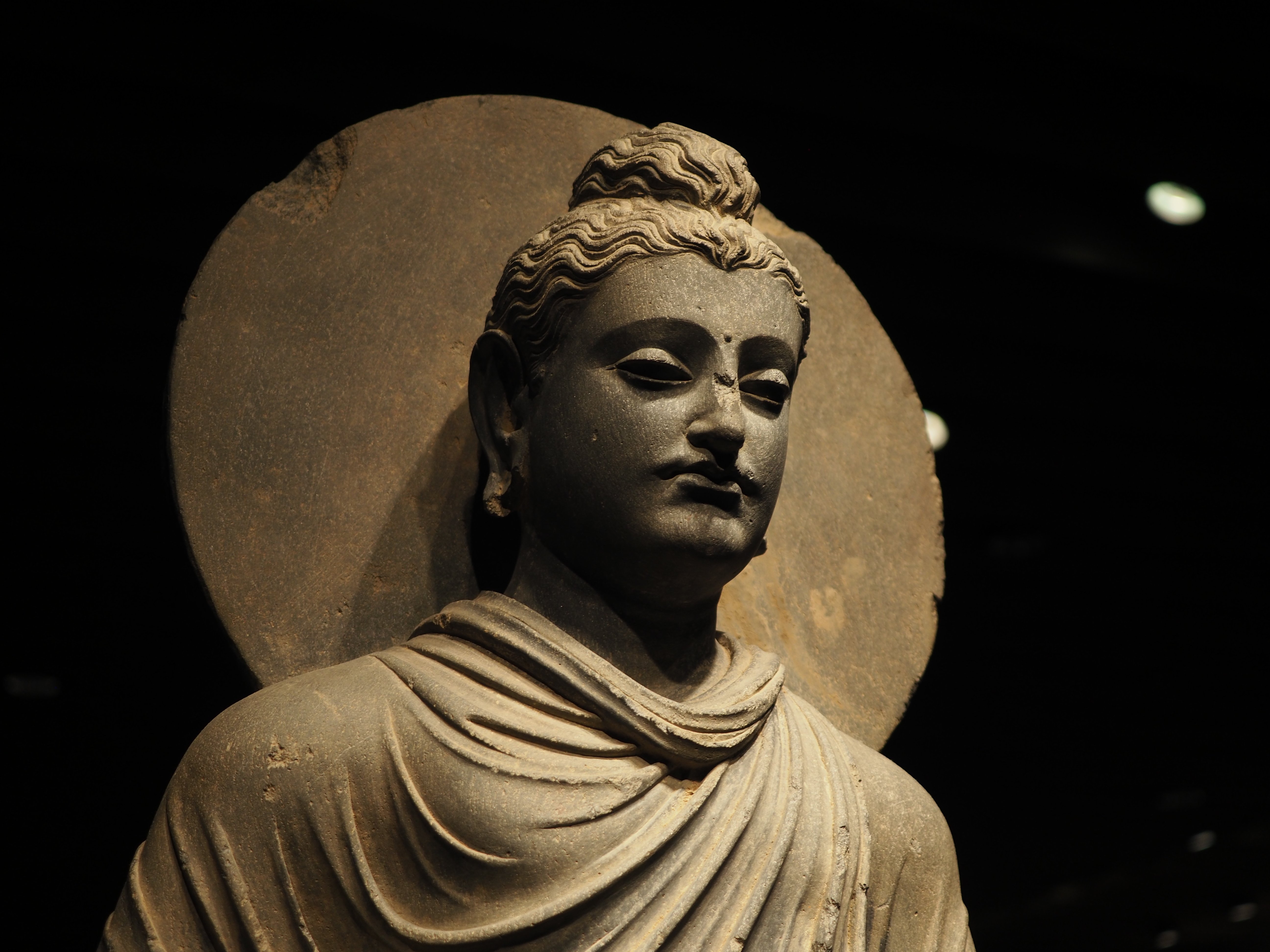 仏教美術 洛宝銘 如来仏頭・如来頭・如来佛頭 置物 高さ49.5cm 仏像・佛像 仏教美術 洛宝銘 如来仏頭・如来頭・如来佛頭 置物 高さ