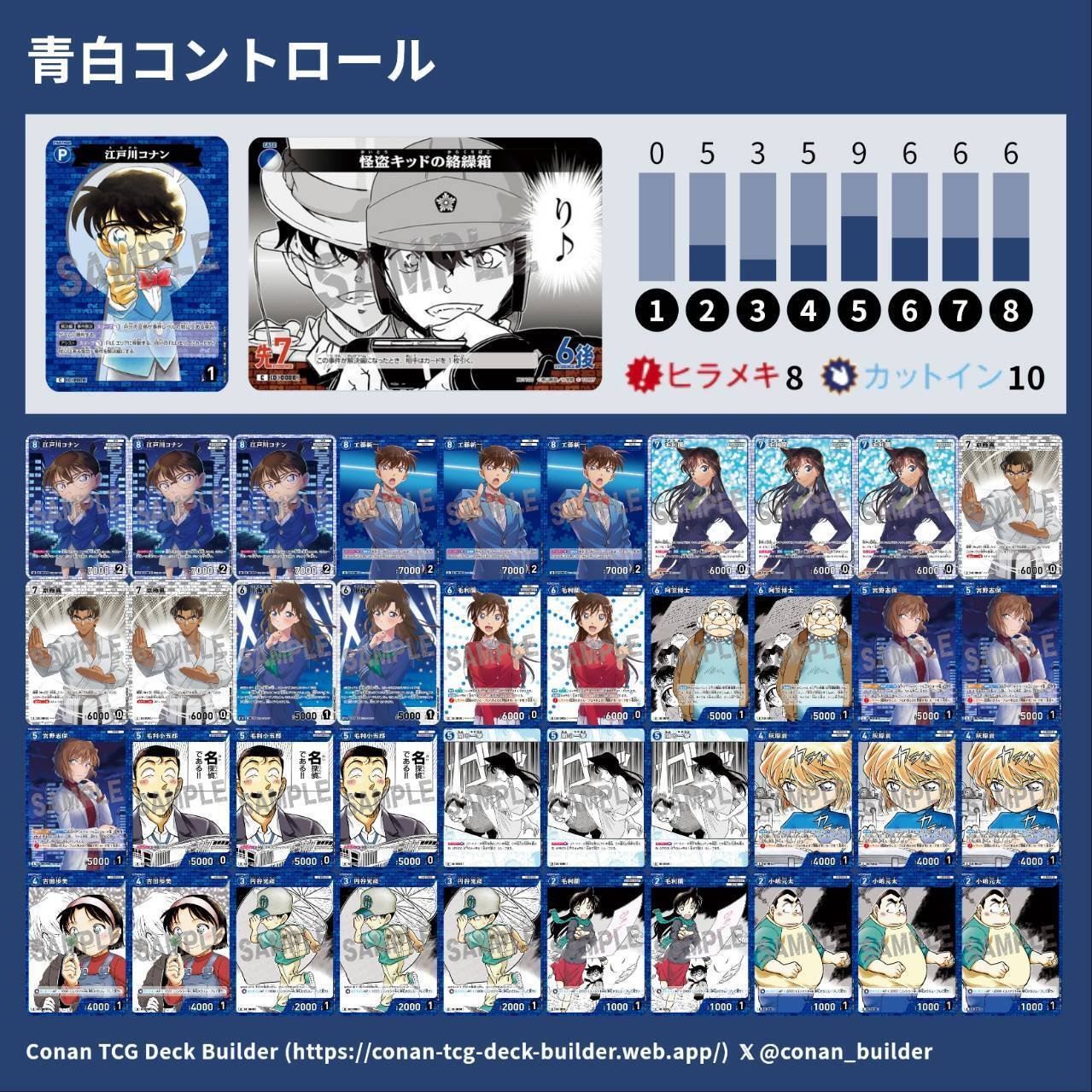 コナンTCG1弾環境 マイデッキ備忘録(全文無料)|自堕落に好き コナンTCG1弾環境 マイデッキ備忘録(全文無料)|自堕落に好き