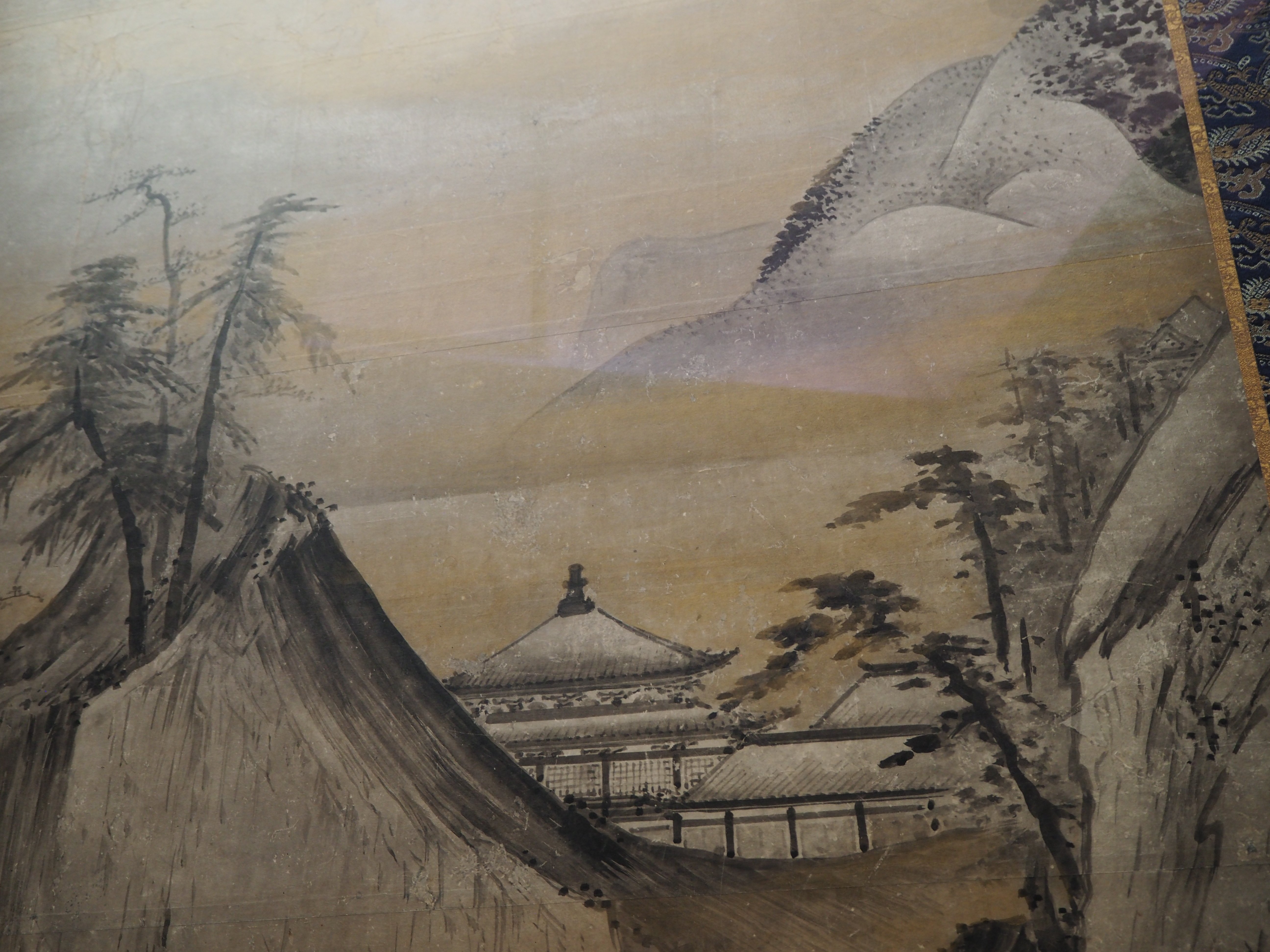 雪舟・山水図屏風の系譜』みたいなトーハクの展示構成 伝周文 雪舟・山水図屏風の系譜』みたいなトーハクの展示構成 伝周文