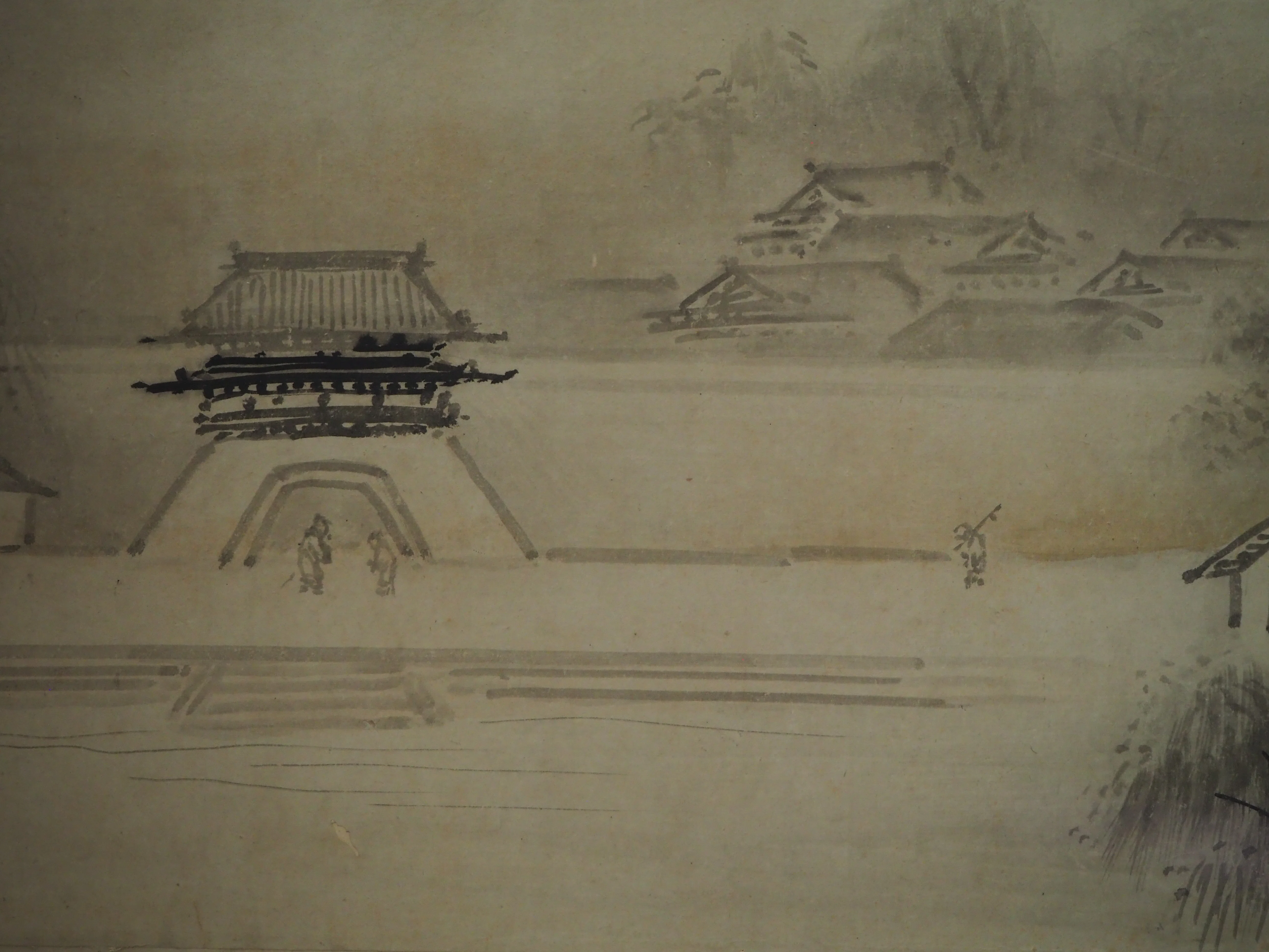 雪舟・山水図屏風の系譜』みたいなトーハクの展示構成 伝周文&雪舟から