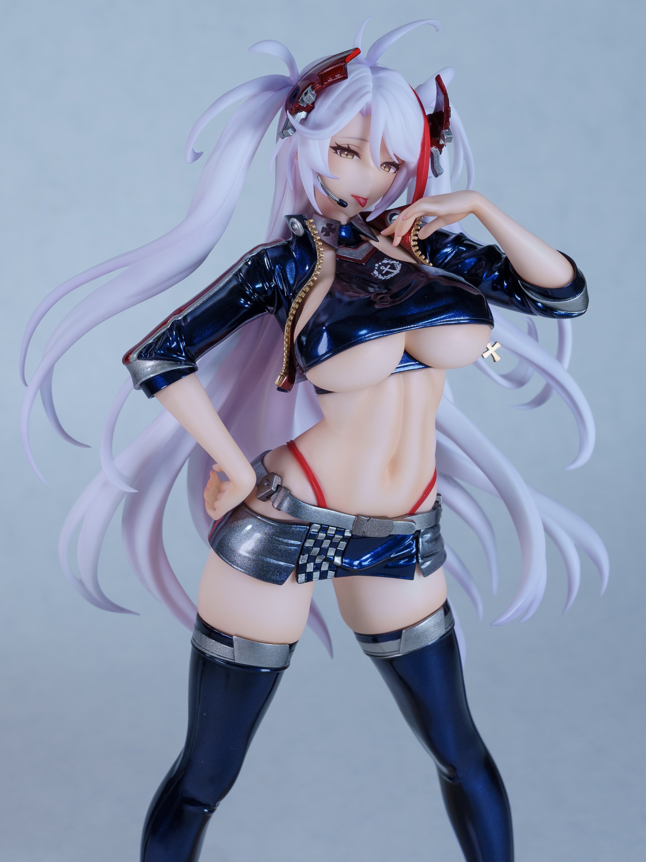 塗装済み完成品 プリンツ・オイゲン fainal lap ver.ガレージキット アズールレーン プリンツ・オイゲンFinal Lap.Verガレージキット
