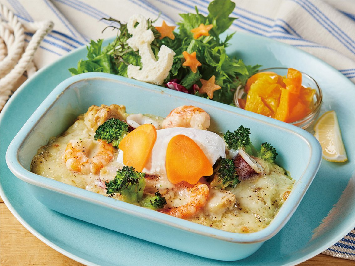 ミッキーマウスをイメージした新メニューが登場！グランドメニューを