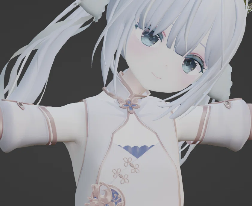 VRChat】シエルちゃん改変Tips｜ここねちゃん